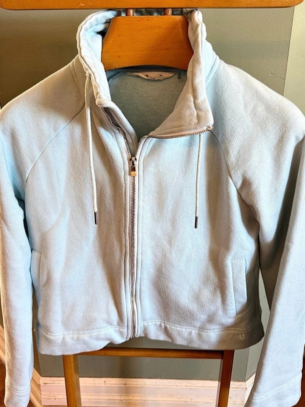 Tavi Noir full-zip cropped hoodie